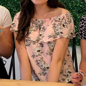 off the shoulders top